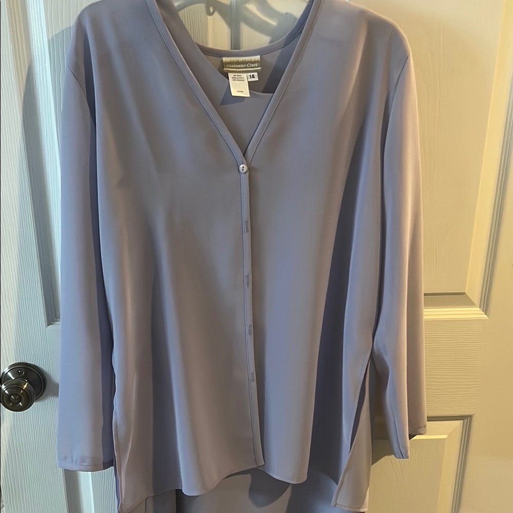 Coldwater Creek Lavender Dress with Jacket